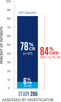 Long-term ORR data for MCL